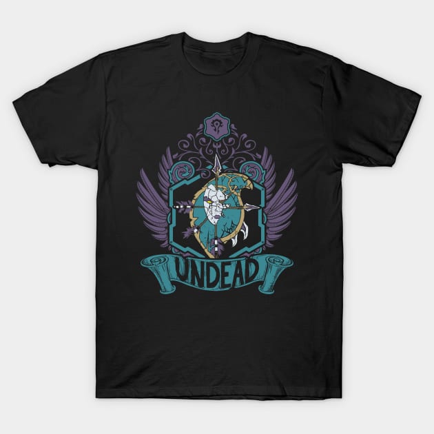 UNDEAD - CREST T-Shirt by Absoluttees